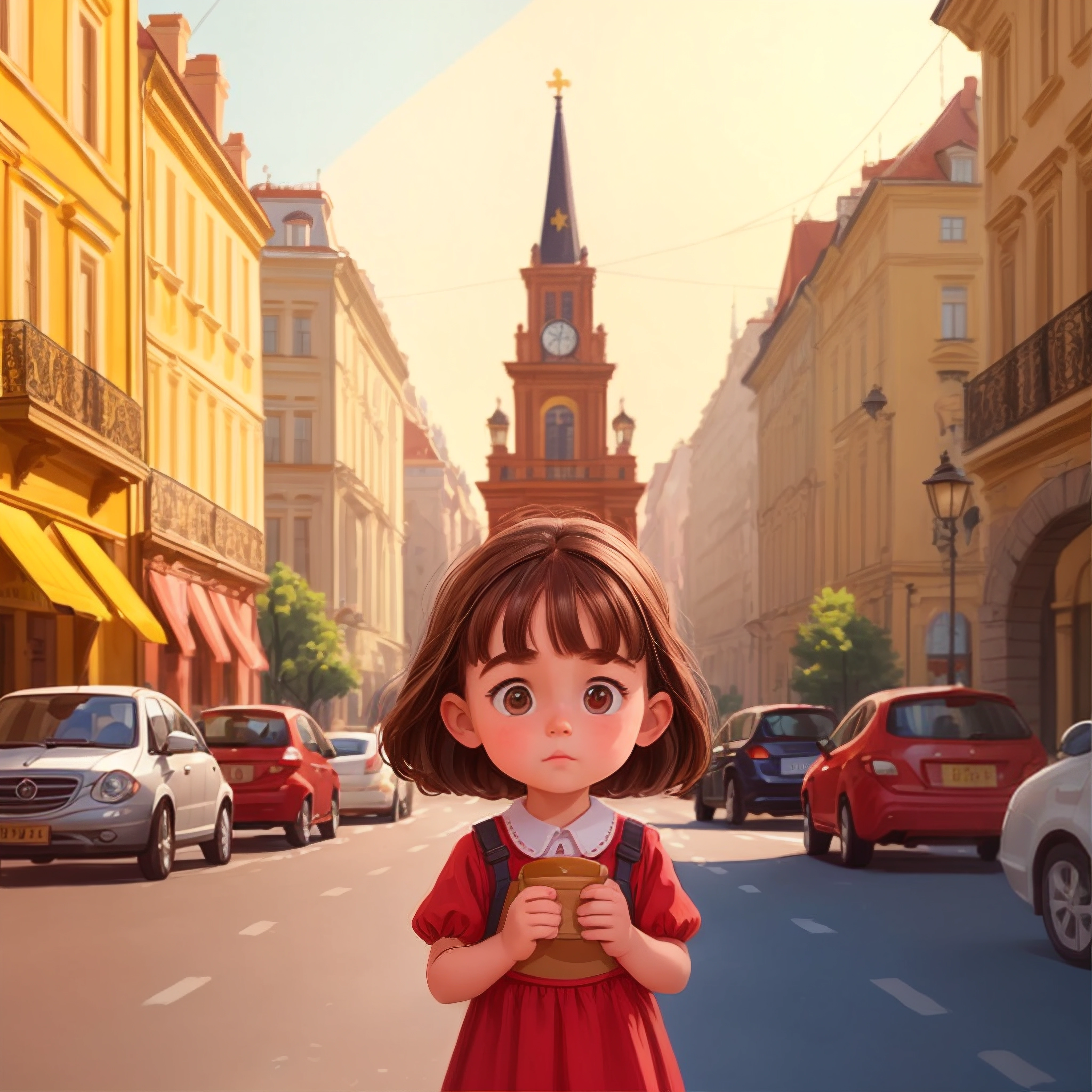 Аліна у великому місті