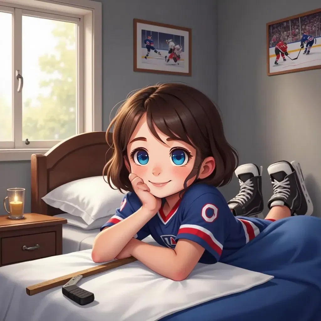 Ayla the Athlete Joins an Elite Hockey Team