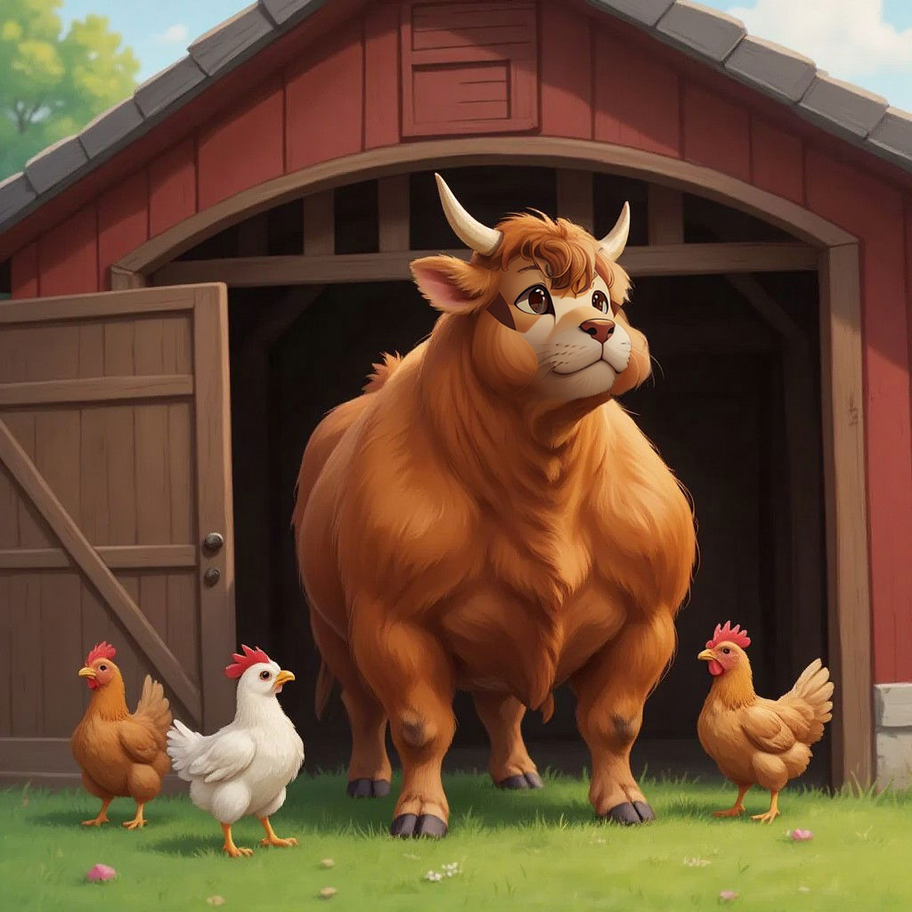 Highland Cow Adventures:  A Day on the Farm