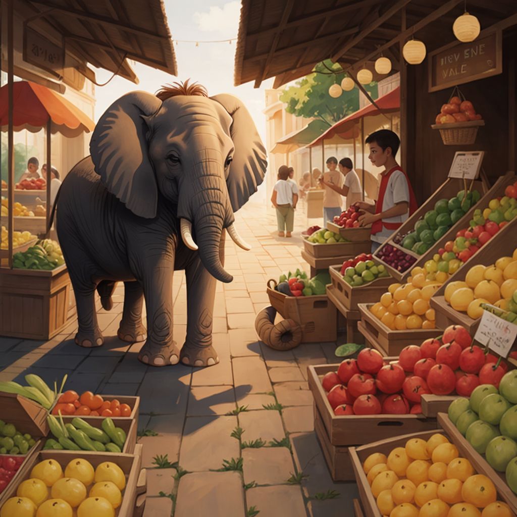 Lila and the Market Day