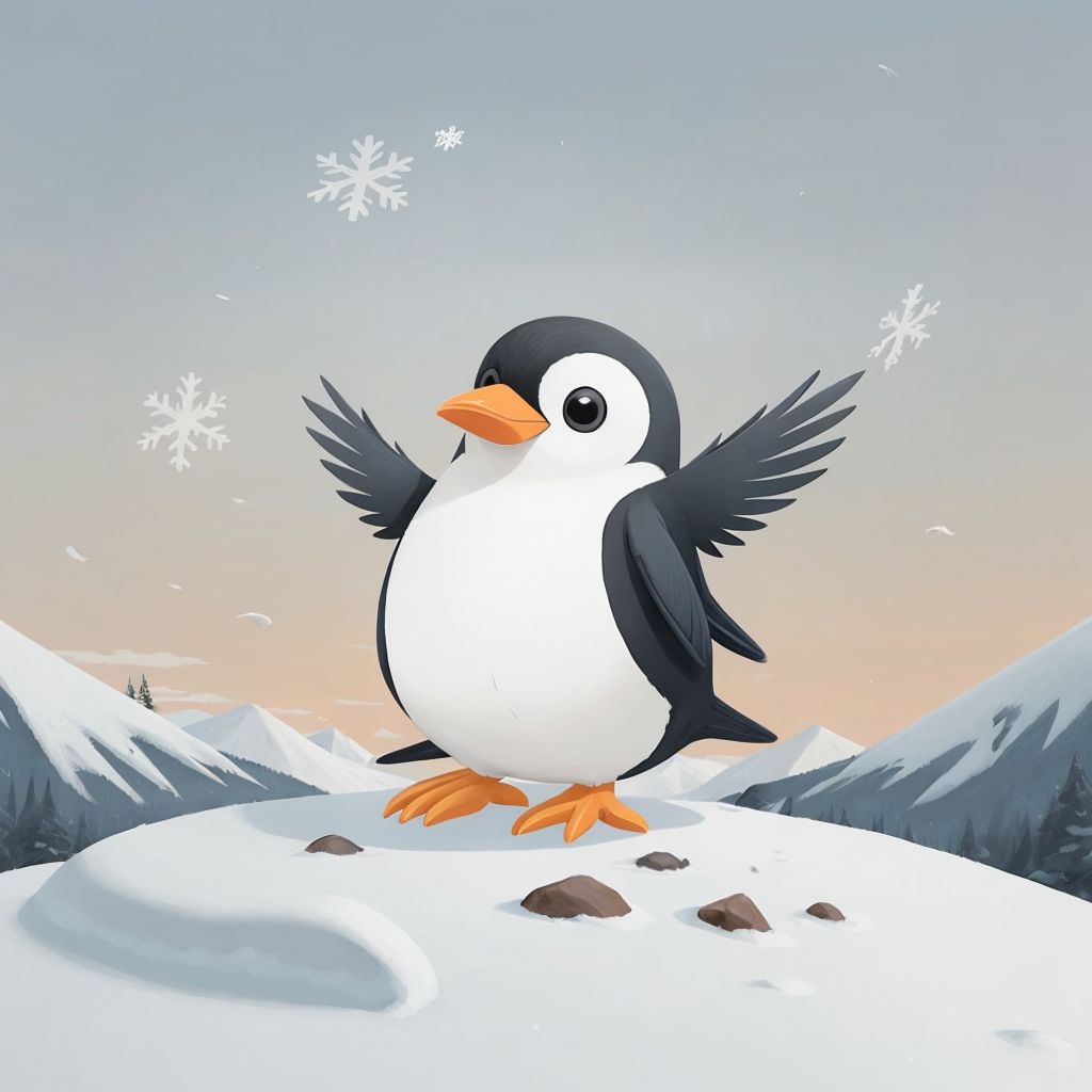 "The Brave Little Penguin"