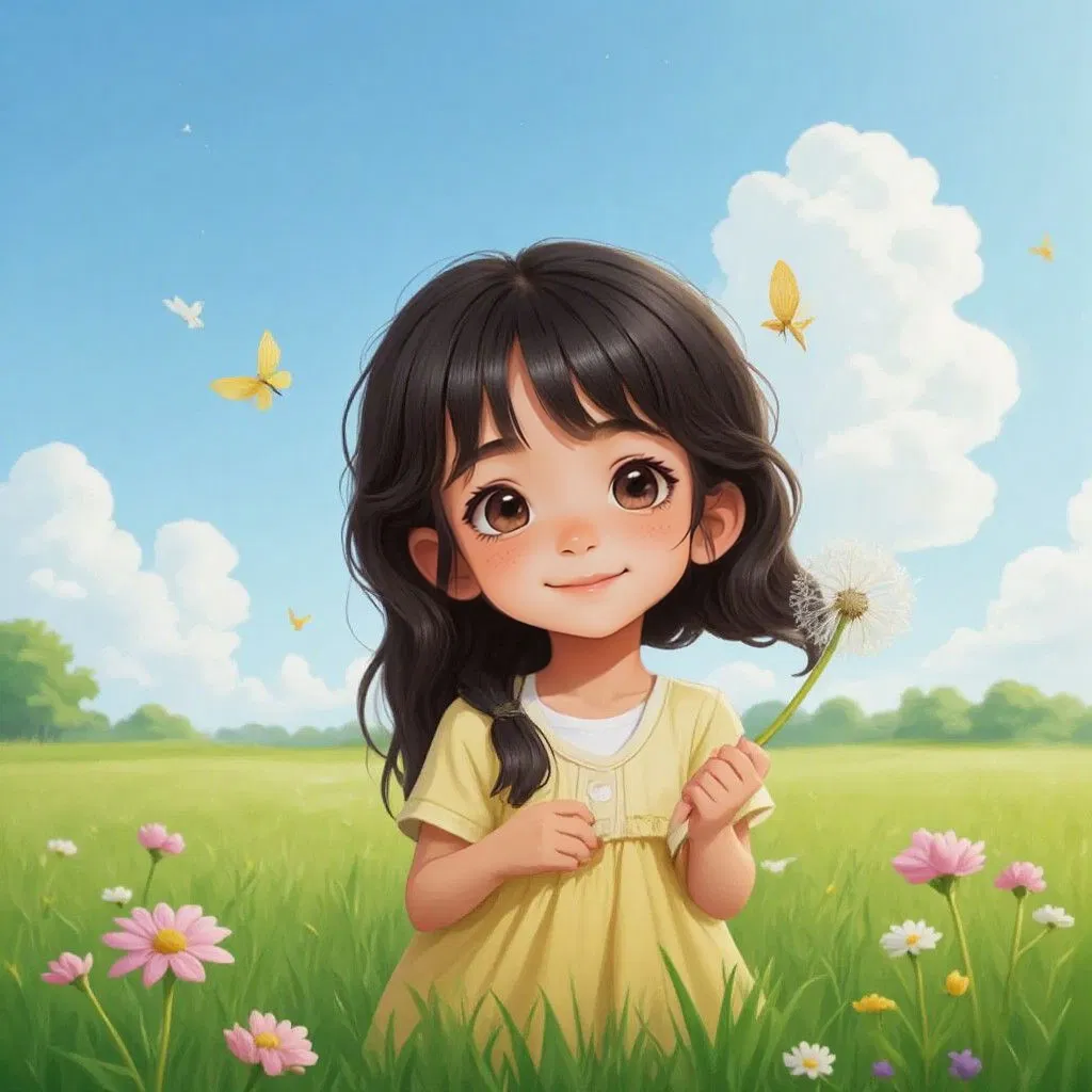 The Girl Who Rode A Dandelion