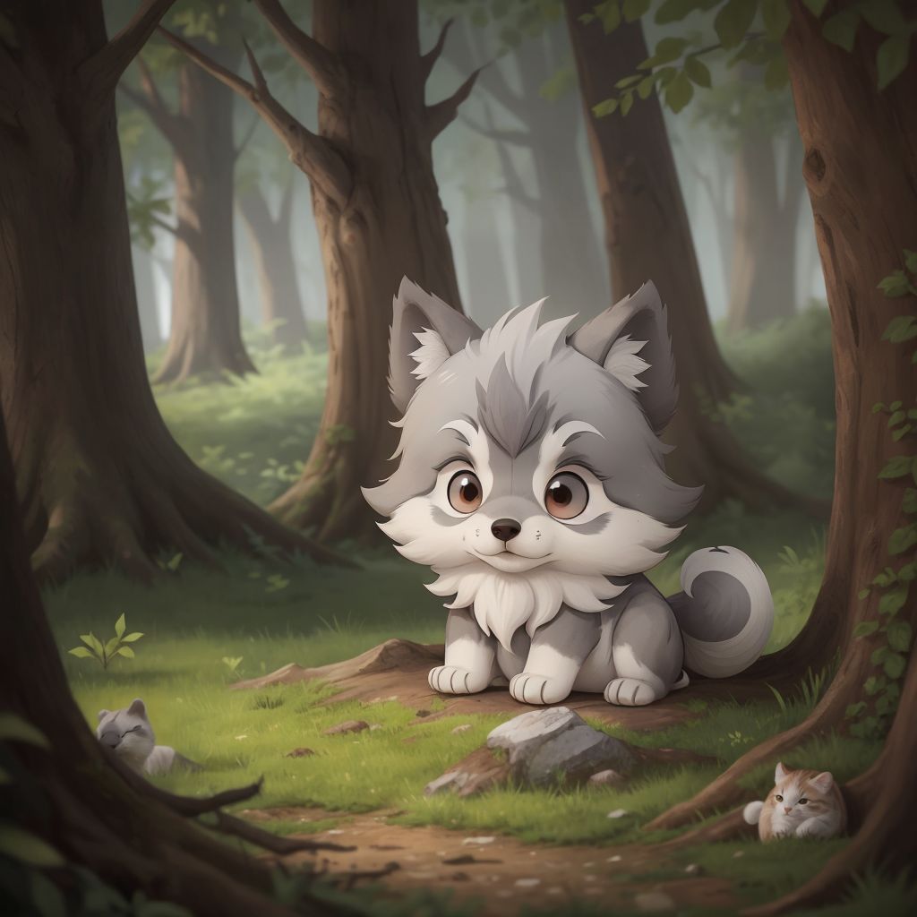 The Little Awkward Wolf