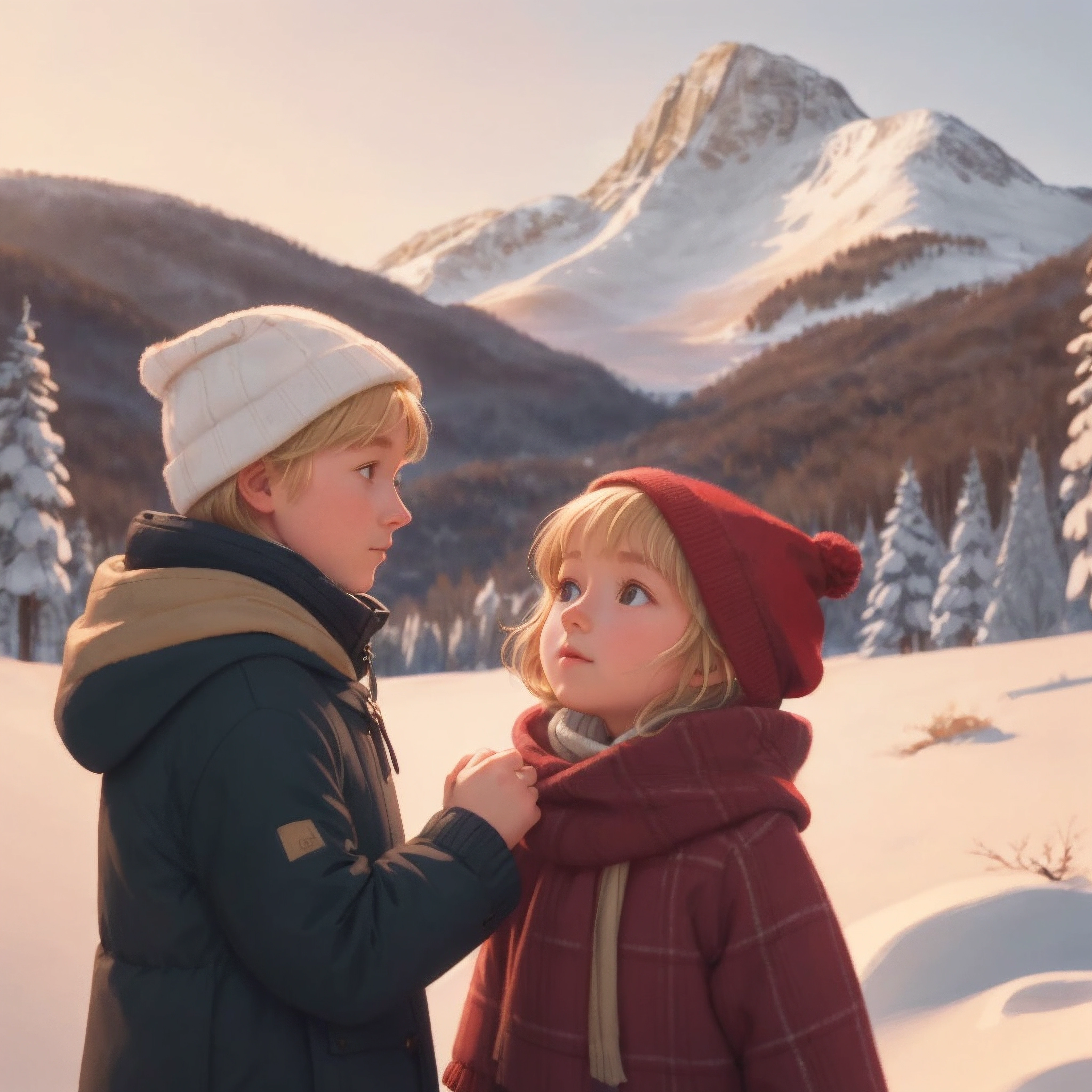 The little curly and the trip to big white