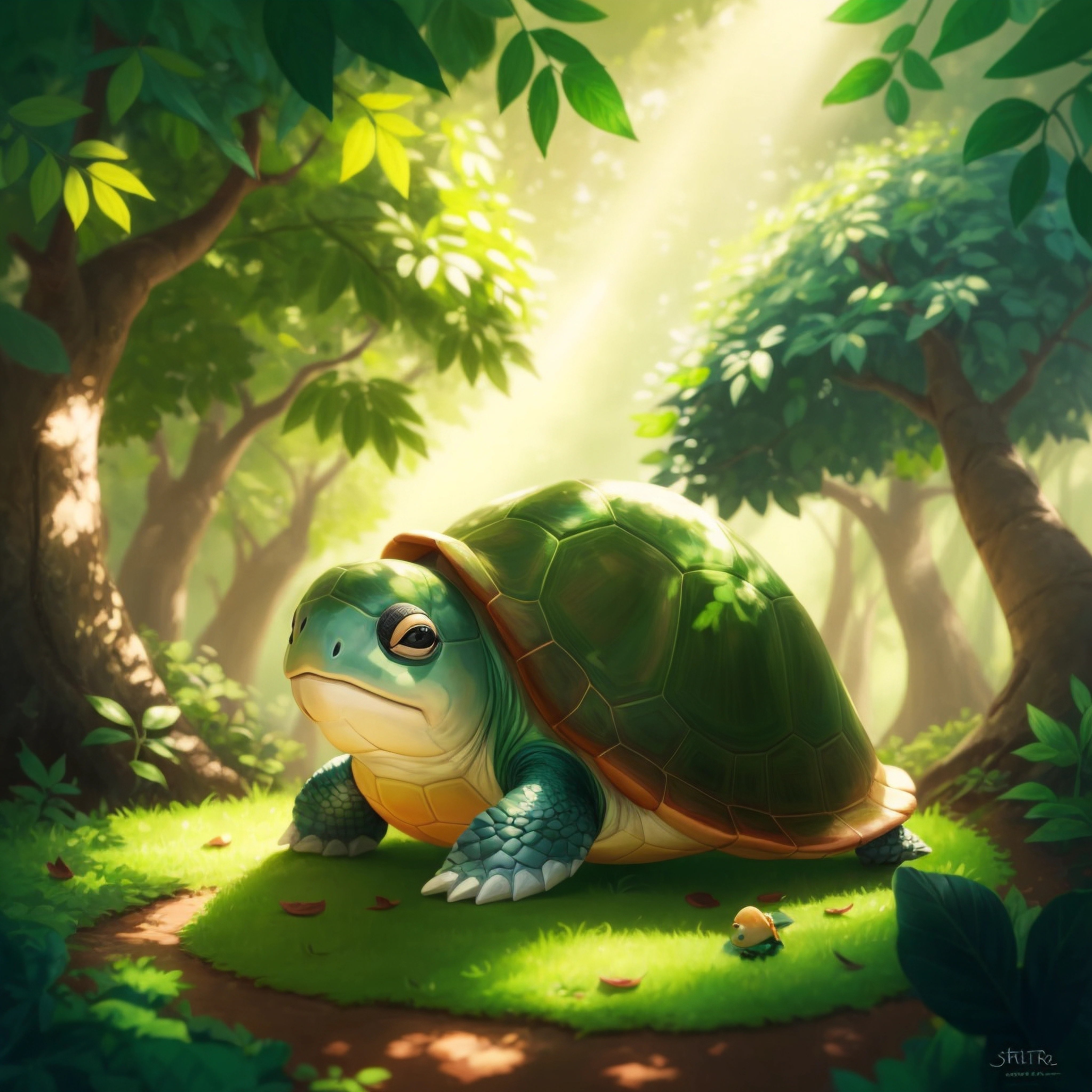 The Little Turtle Who Learned to Speak Up