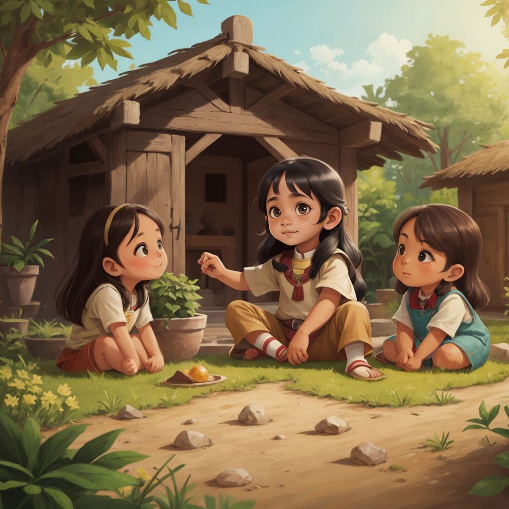 The Story of Krishna and the Butter Thief