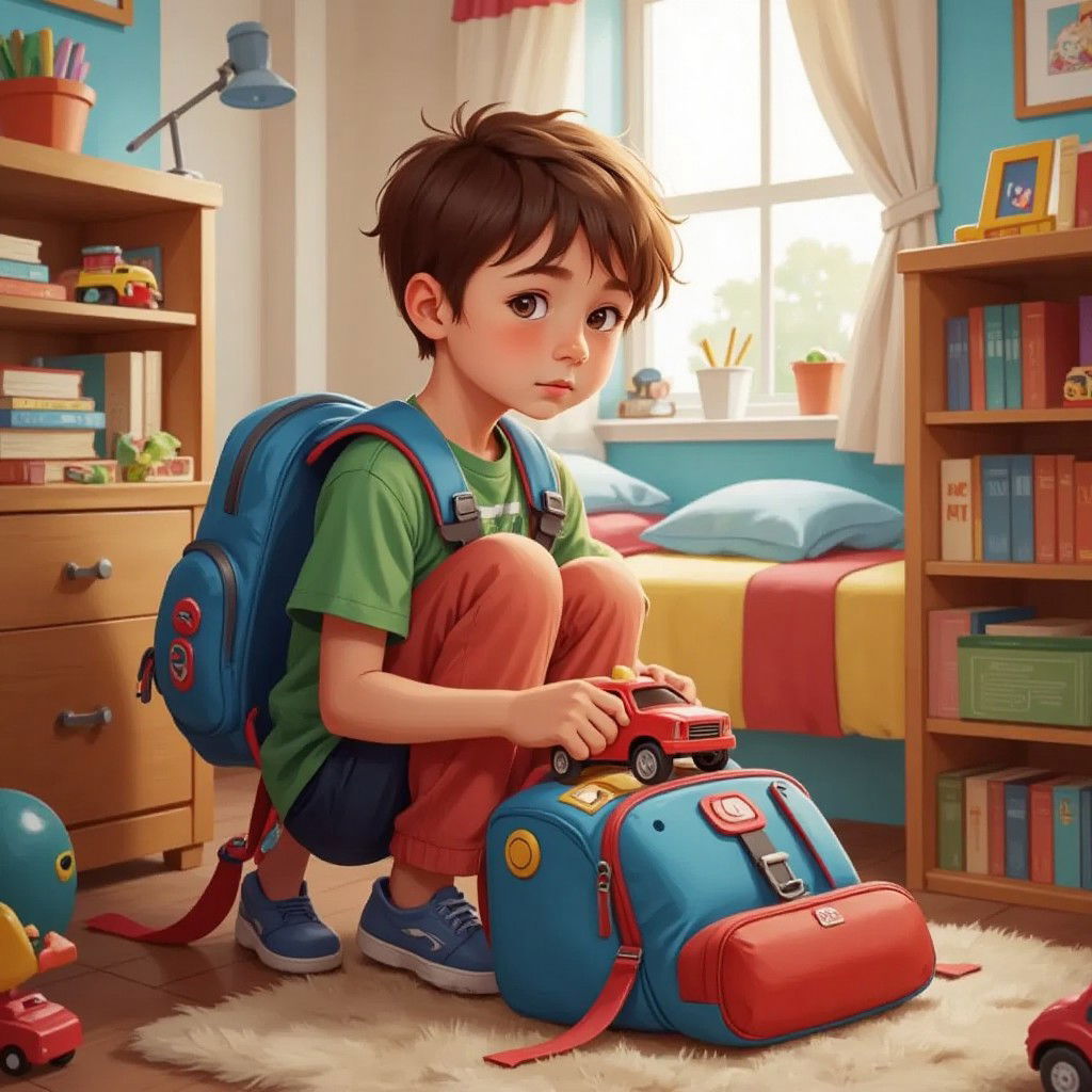 Ved's first school adventure 