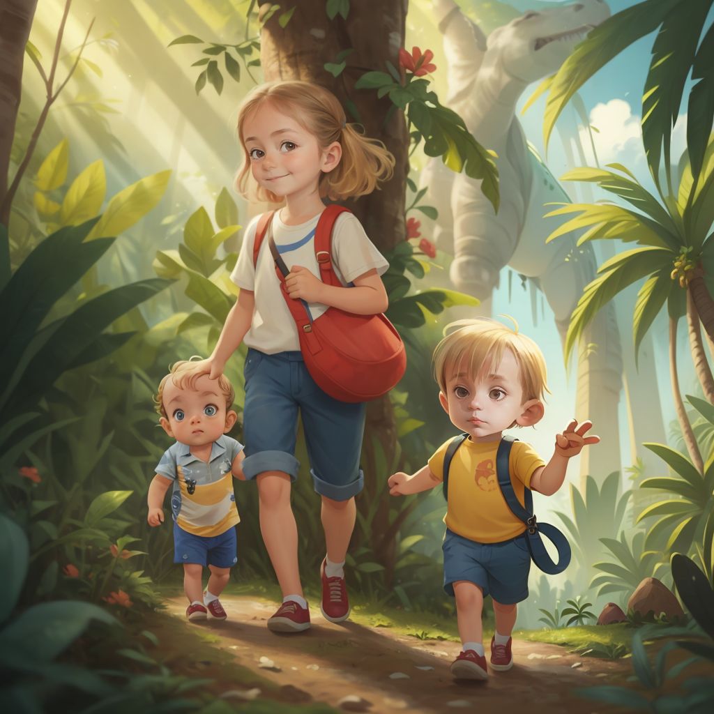 Walking through the jungle 