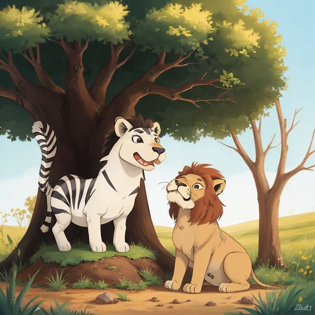 Zippy Zebra’s Zoo Friends