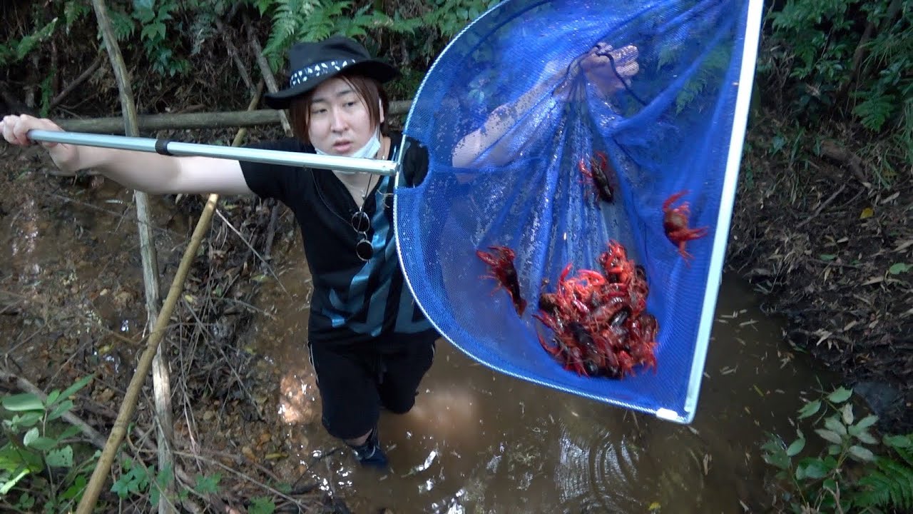 森の水たまりに激うま食材が沸いてたwww