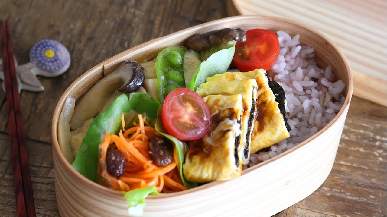 【お弁当作り】簡単３品おかずの鶏むね肉炒め弁当bento【旦那弁当】＃539