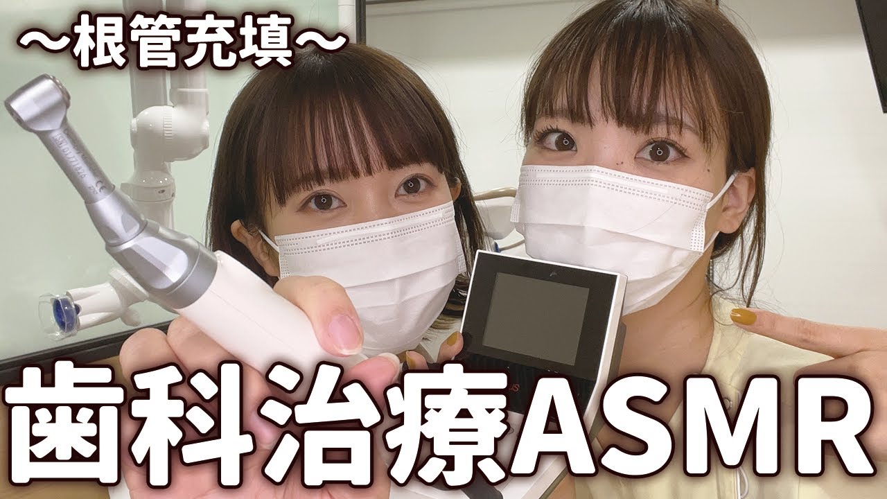 【ASMR】歯の神経治療やっと終わり！【ロールプレイ】