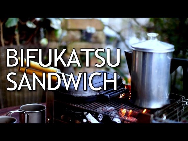 アウトドアー料理　Outdoor cooking　KATSU