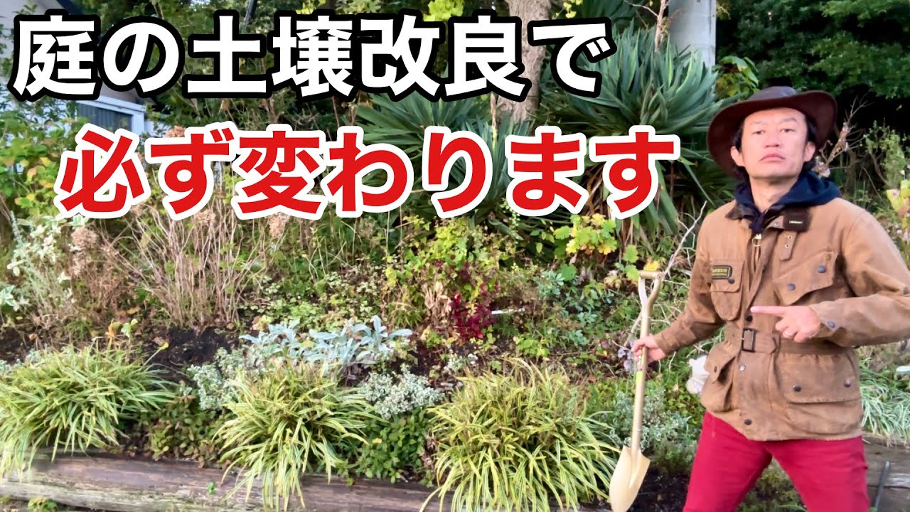 【育たない方の特徴】植物が必ず育つ土づくり教えます　　　【カーメン君】【園芸】【ガーデニング】【土壌改良】