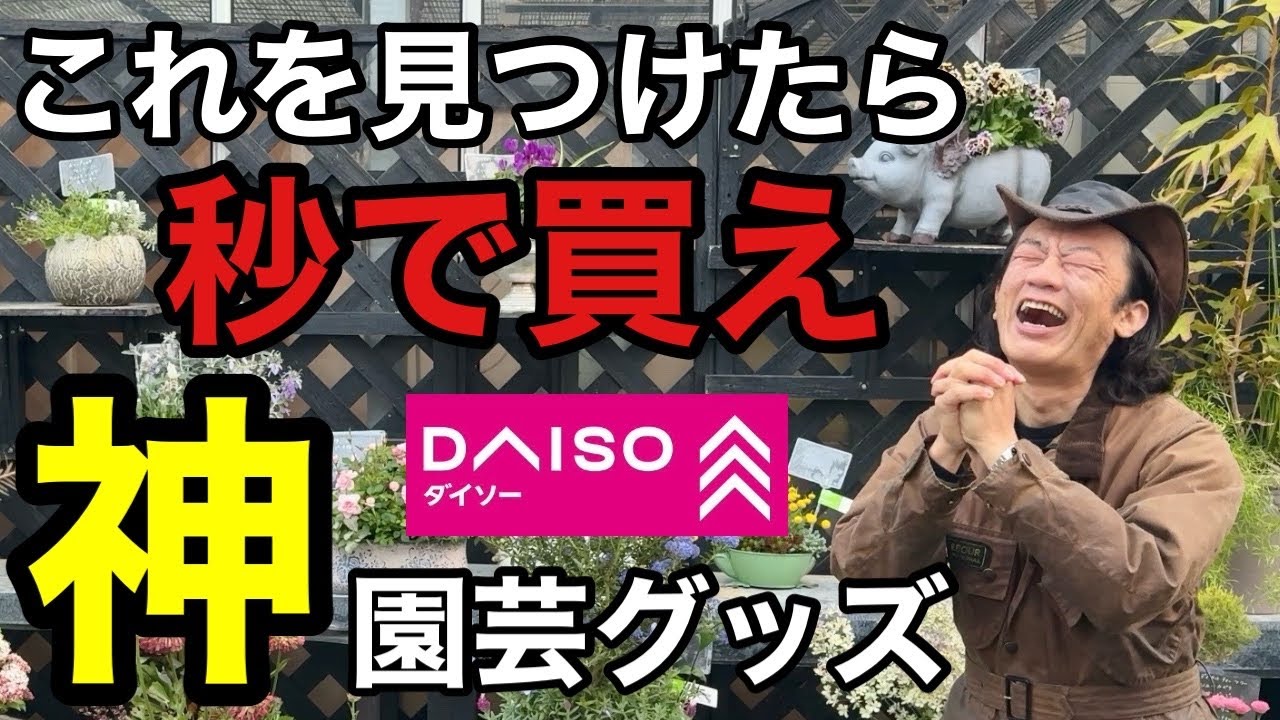 【100均最強説】ダイソーで買えるとんでもなく便利な園芸グッズ教えます【ガーデニング】【初心者】