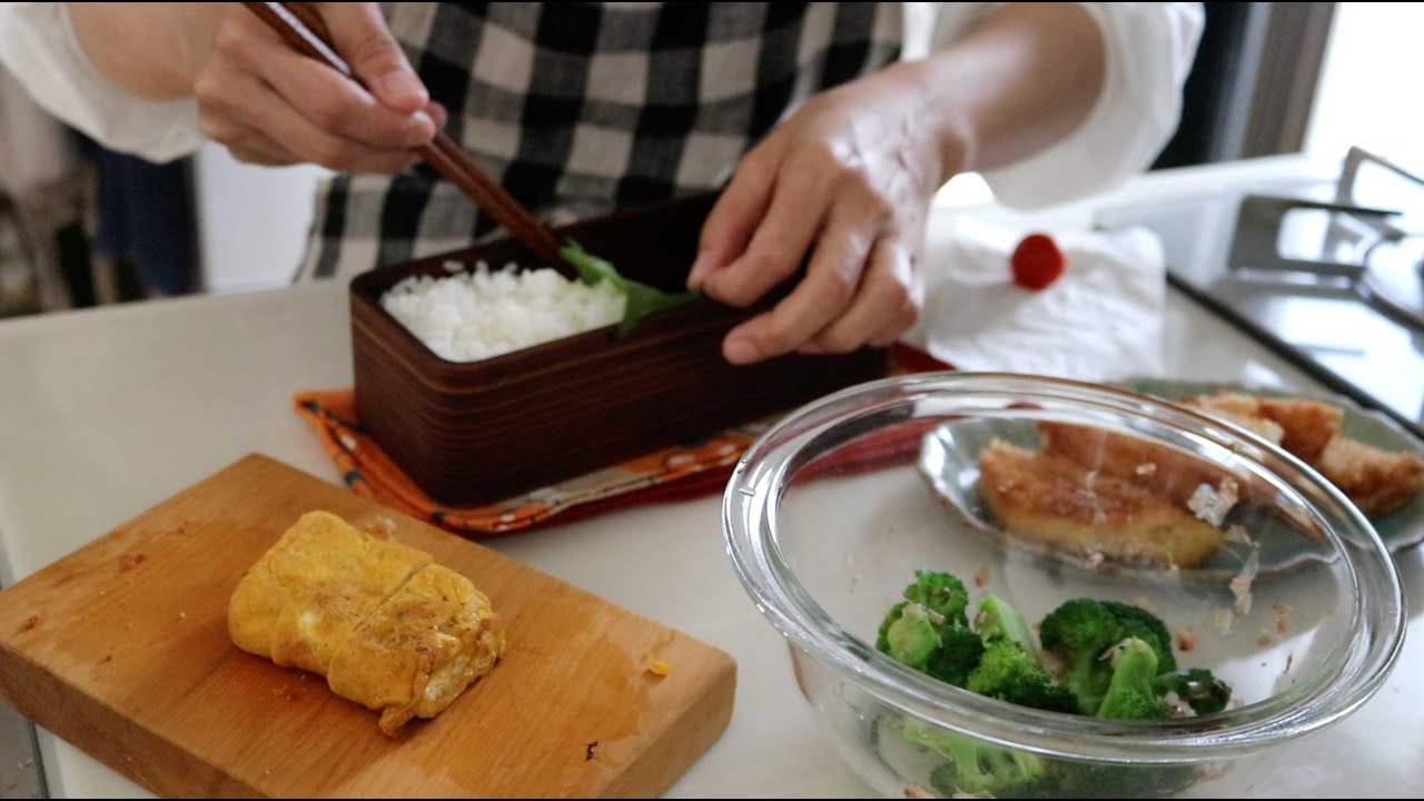【お弁当作り】やべぇおいしいやつ出来た！ハムポテチーズカツ弁当bento＃752