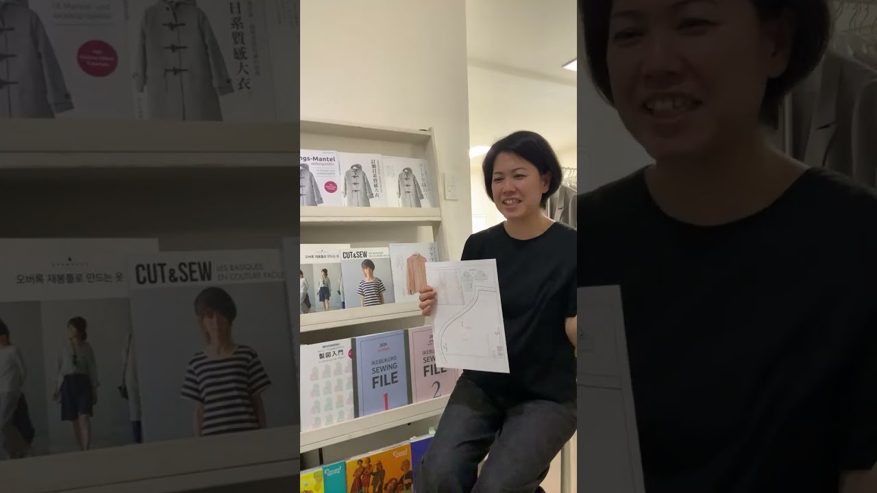 上越（新潟）教室始めます！と、半袖の型紙