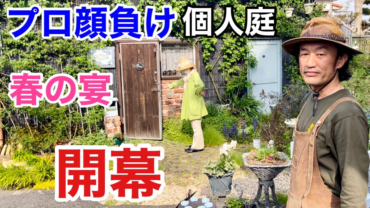 【わくわくが止まらない】お庭づくりの超人気シリーズが始まります　　　　【カーメン君】【園芸】【ガーデニング】【個人庭】【まきまきさん2】