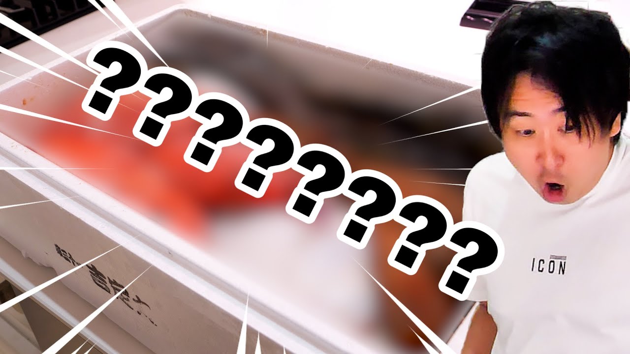 タダで頂いた【海鮮BOX】がエグすぎた！