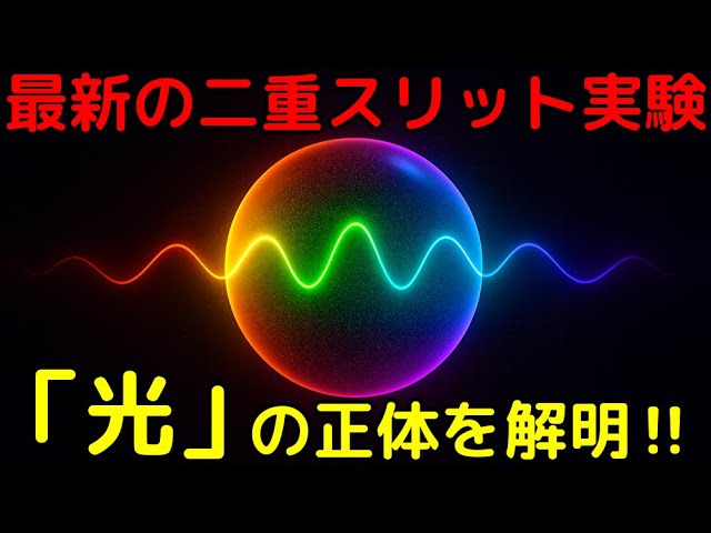 アインシュタインは間違っていた！最新の二重スリット実験で光の正体を解明