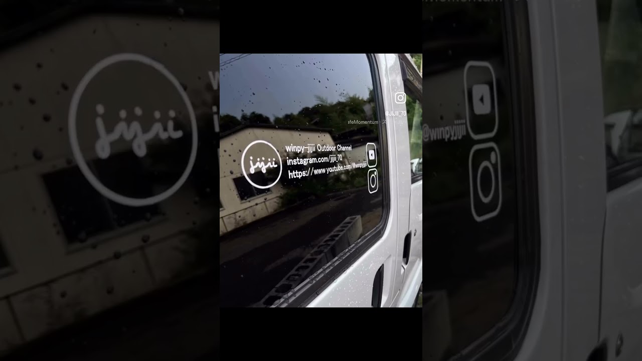 ボンゴバンにステッカーチューン（笑）