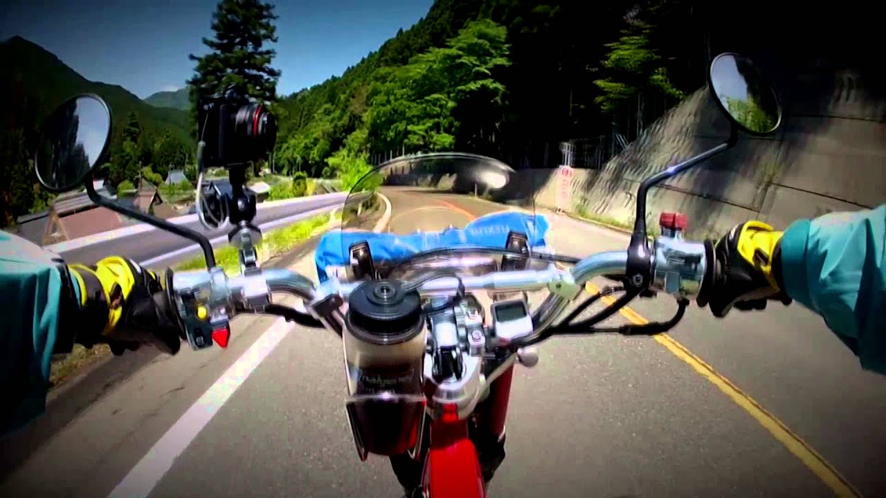 CT110とハンモックに揺られてソロキャンプ　CT110 and HAMMOCK