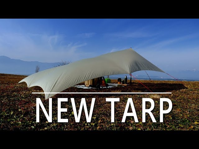新しいタープを買ったぞぉ～　NEWTARP