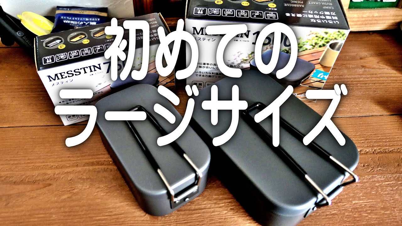 初めて買ったラージメスティン（ニトリ）