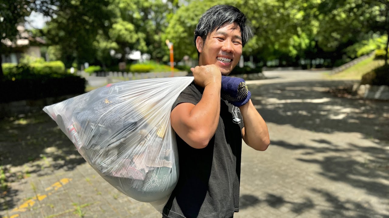 ゴミ拾いしたらモテるって聞いた