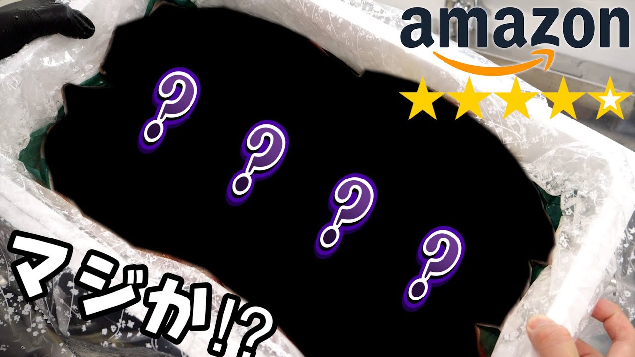 次はAmazonで評価高い海鮮ボックス買ってみた！が・・・？