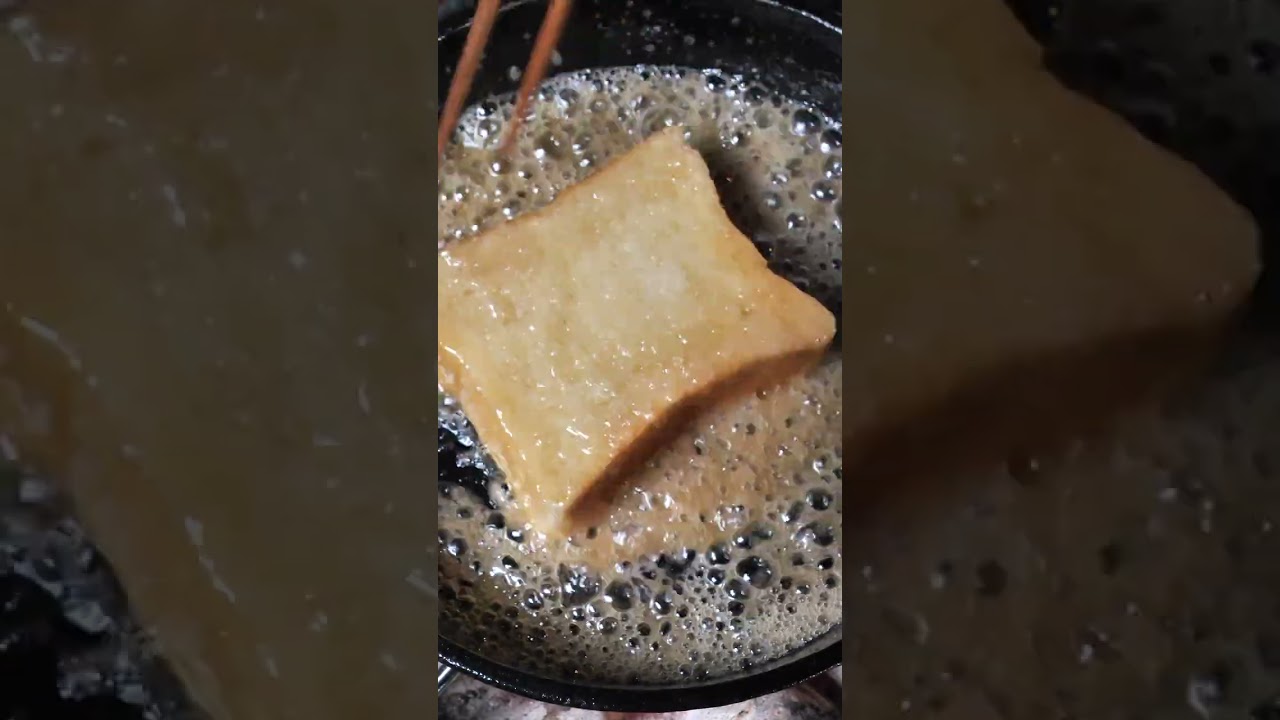 【七輪】悪魔のシュガーバタートーストがうますぎる！　#asmr #recipe #bbq