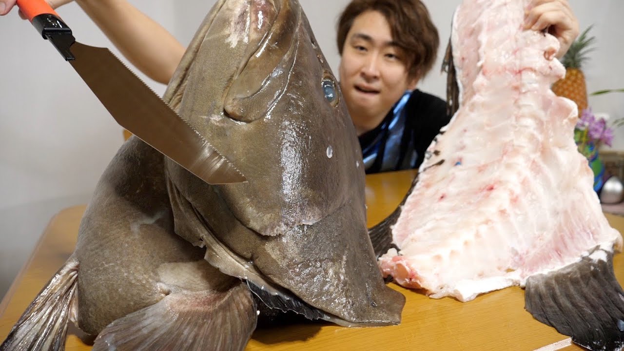 ４０キロの巨体から少量しか取れない『クエの極上部位』がうますぎる！！
