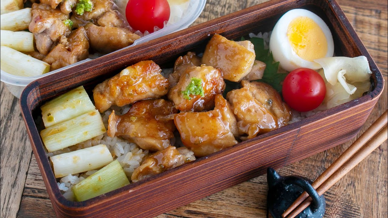 【簡単弁当】これがあるだけでぜんぜん違う焼き鳥丼#1057 #bento  #ideas #Japanese