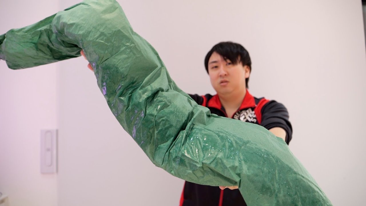 とんでもない魚が入りました。初めてみました。このデカさ