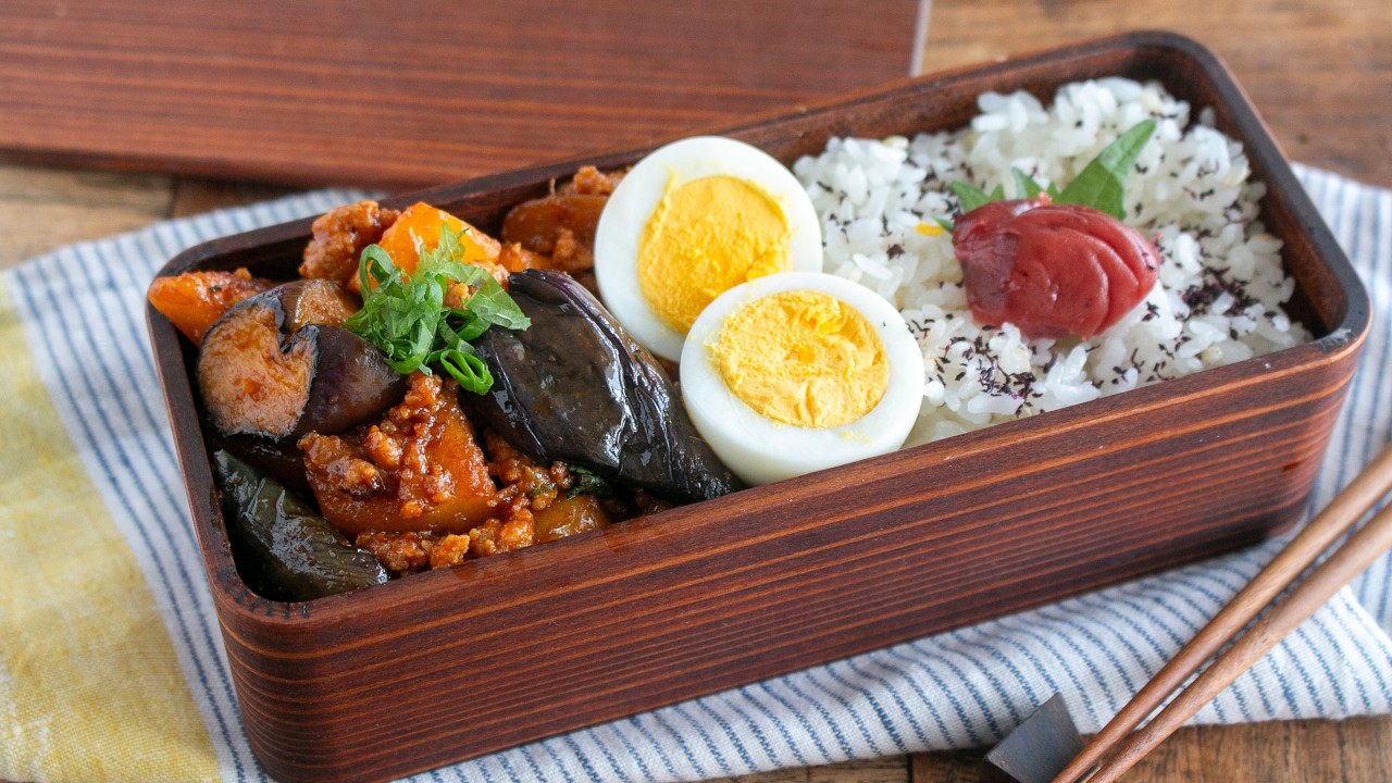 【節約弁当】「毎日これでいい。」ってさ！じゃがいもホクホク、茄子とろとろ。超絶うまいキーマ風炒め弁当#1050 #bento  #ideas #Japanese