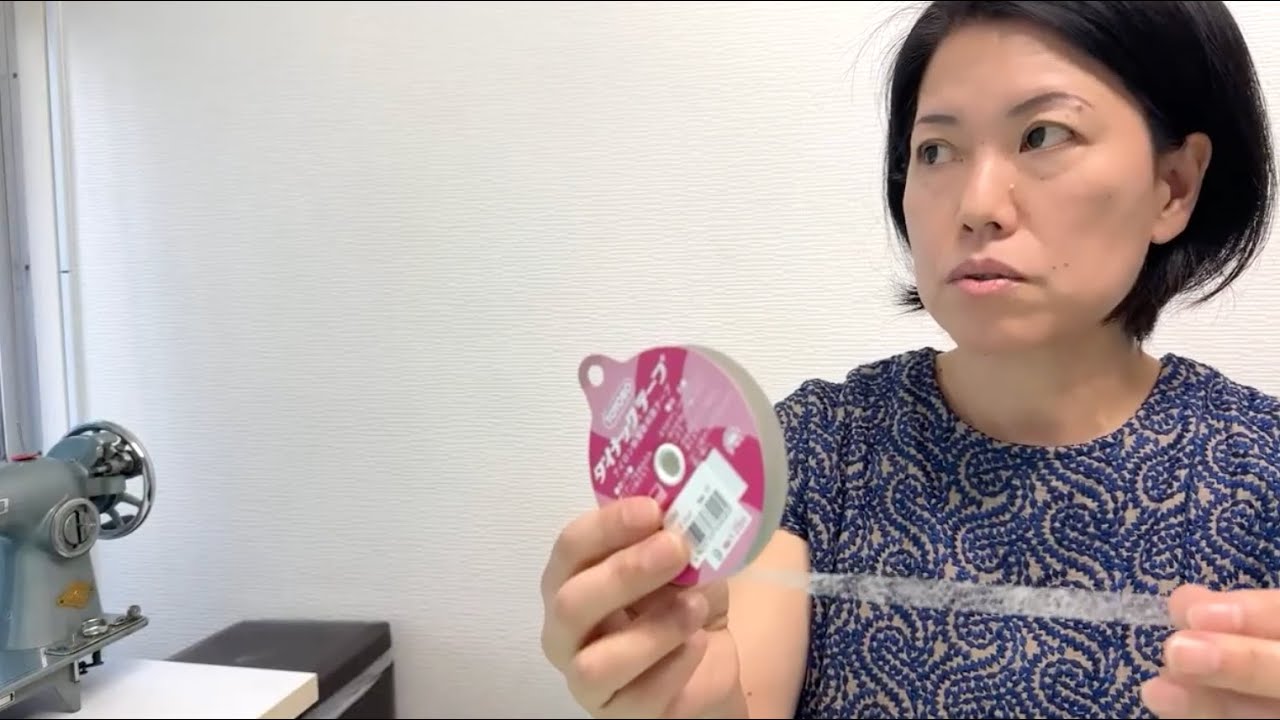 ニットの丈つめ：直線ミシンとカバーステッチミシン