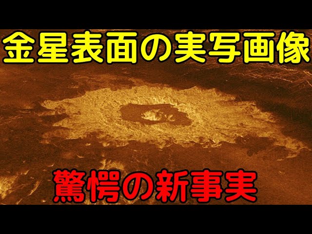 金星表面の実写画像に映った「特殊地形」と驚愕の新事実