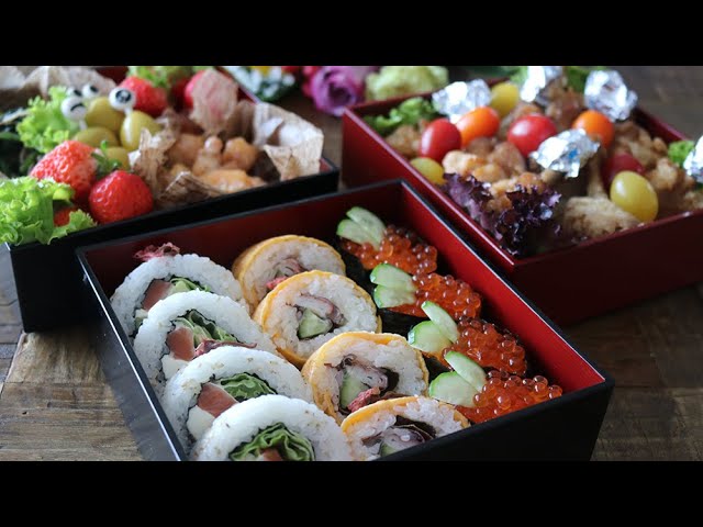 【行楽弁当】簡単おかずでお家お花見弁当🌸bento＃うちで過ごそう