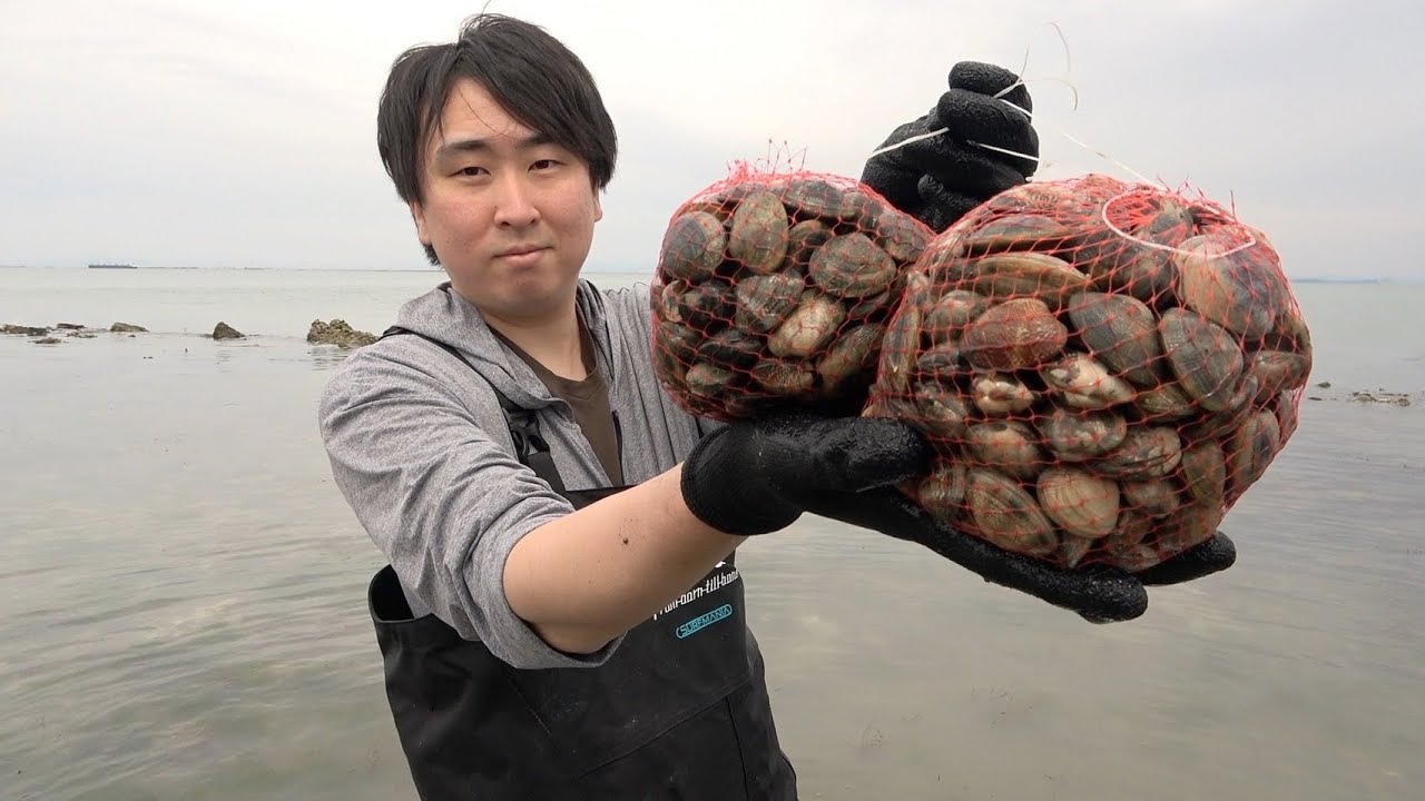 潮干狩りで大量のあさりを捕獲。しかし食べてみたら予想外の・・・