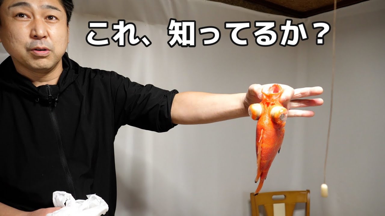 魚のプロが『めずらしくて、めちゃうまい』と絶賛する　謎のデメキンを持ってきたのでさばいたら・・・・。