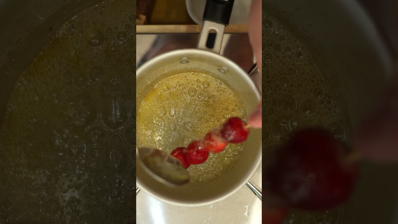 とれたていちご飴