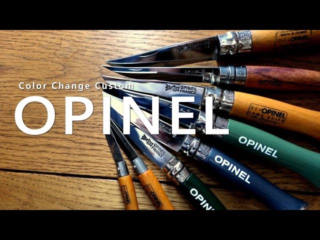 OPINEL Knife オピネルを塗り替えた。ジジイの工作