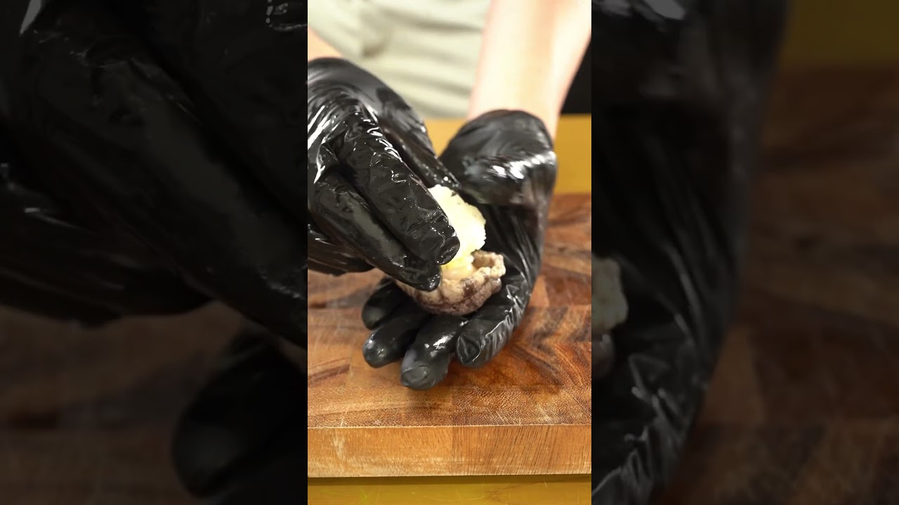 活けアワビの握りがうますぎる！ #seafoodrecipes #asmr #sushi