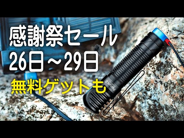 感謝祭セールを活用