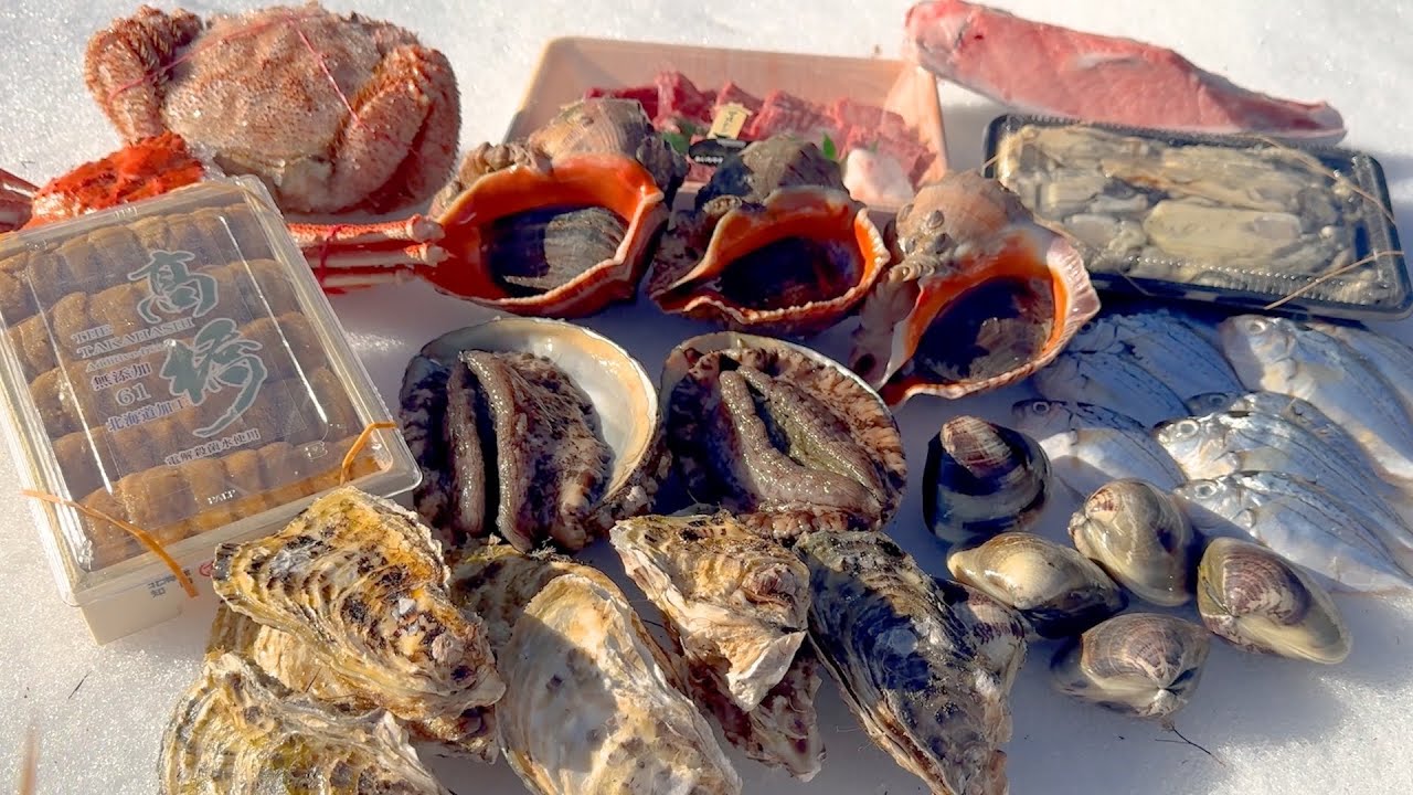 【朝市】この食材を全て使って・・・