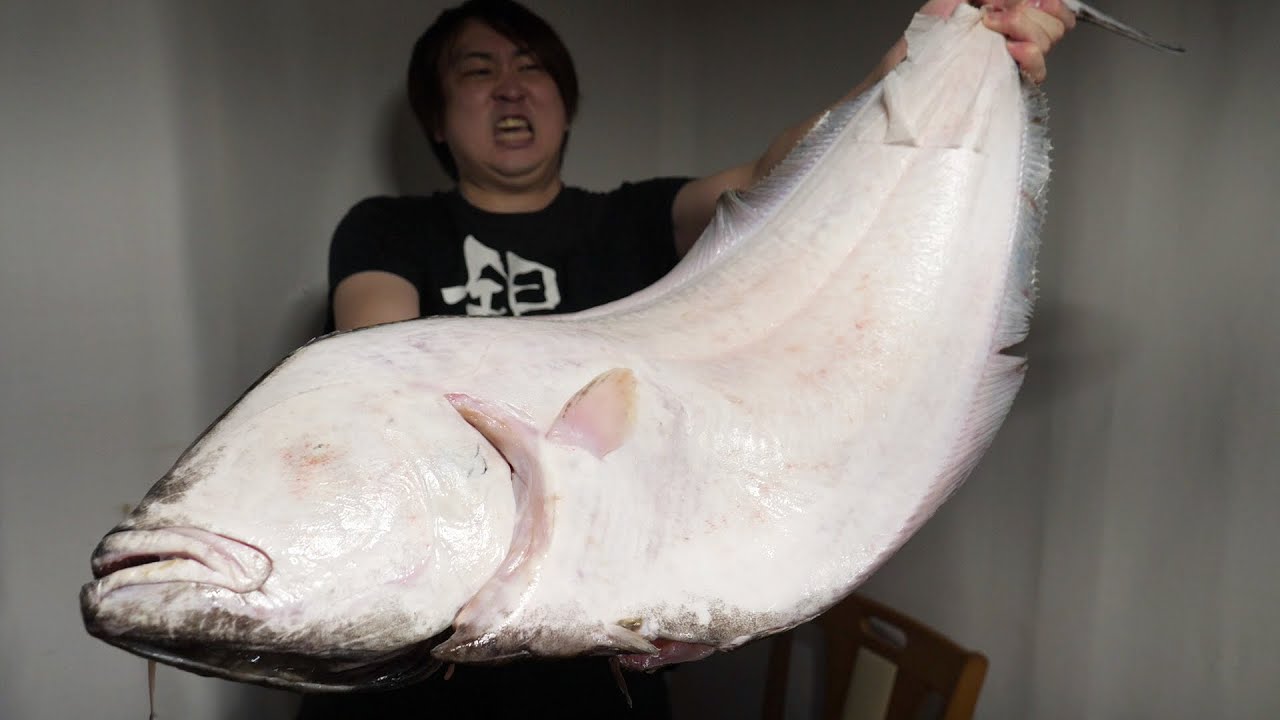 怪魚『ハリバット』がついに手に入りました。
