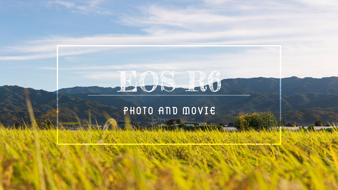 【EOSR6】PHOTO & MOVIE | RAW(DNG)配布・作例