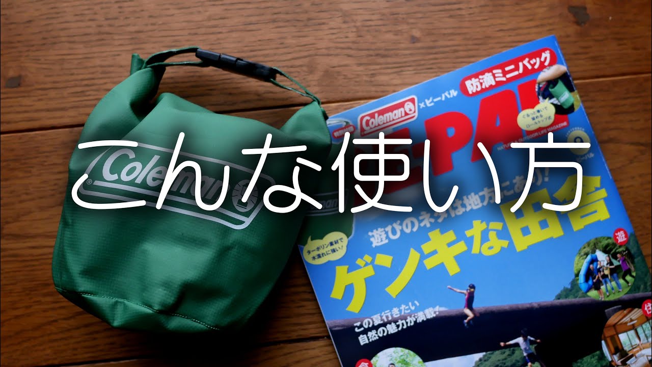 BEPALビーパル付録開封動画　2019　9月号