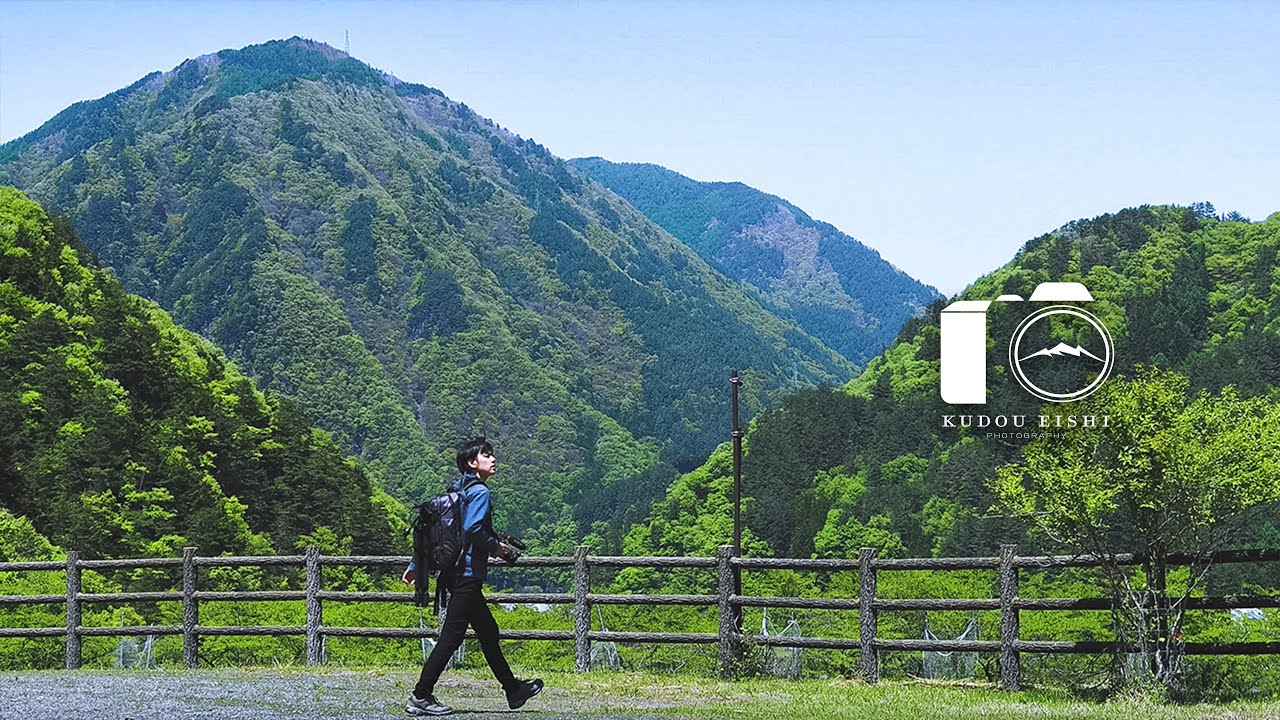 【風景写真】新緑が芽吹く大自然 - 小さな村の絶景｜EOSR6