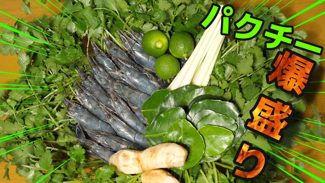 世界一綺麗なエビ【天使のエビ】で本格トムヤムクンを作ってみた！